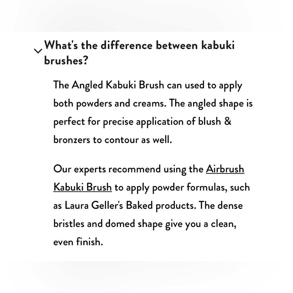 Laura Geller Retractable Angled Kabuki Brush - Picture 3 of 6